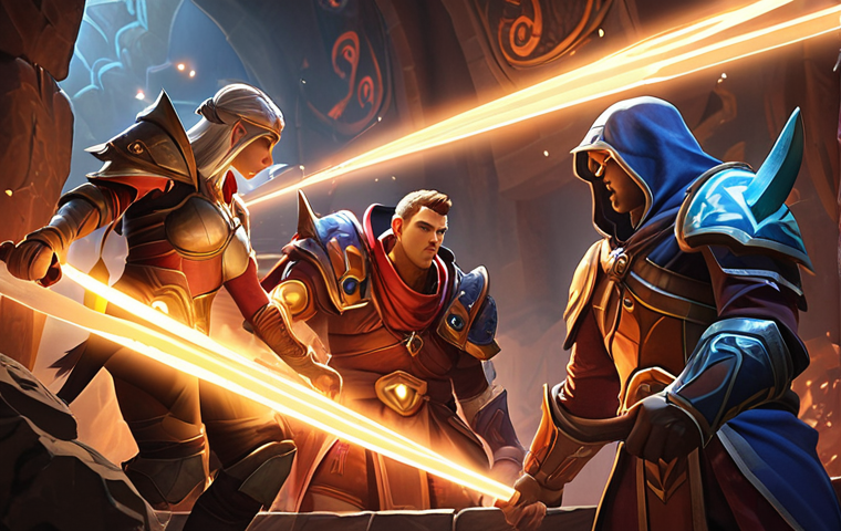 A dynamic scene of a Dota 2 five-player team in perfect synchronicity, executing a complex strategy. Visual lines of glowing energy connect the heroes, symbolizing flawless communication and mutual understanding of roles. One hero is seen pinging an objective, while others move to secure it, illustrating the power of coordinated team play over individual performance, leading to an undeniable advantage. The atmosphere is one of collective effort and decisive action.