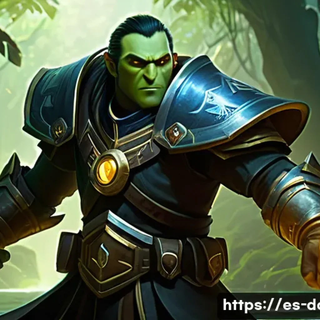 도타2 스킬 빌드 추천 - **Early Game Laning: The Crucial Skill Point Decision** A highly detailed, cinematic shot depict...