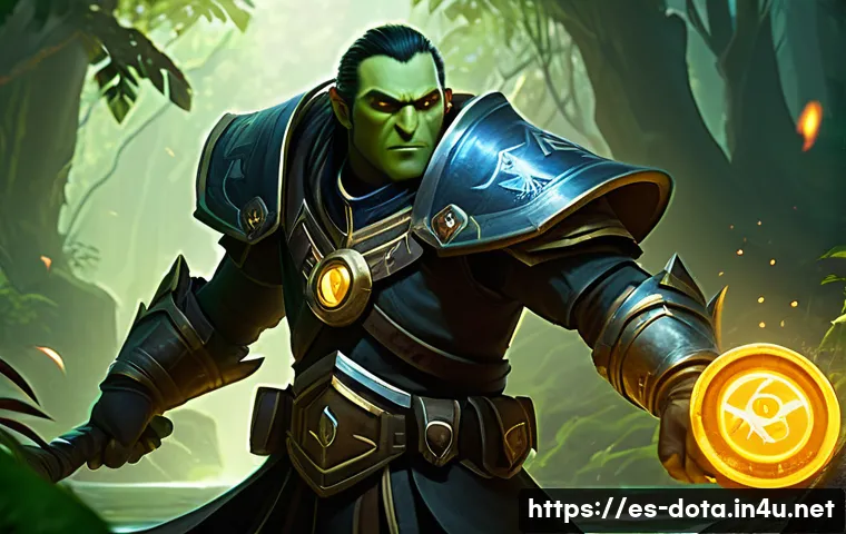 도타2 스킬 빌드 추천 - **Early Game Laning: The Crucial Skill Point Decision** A highly detailed, cinematic shot depict...